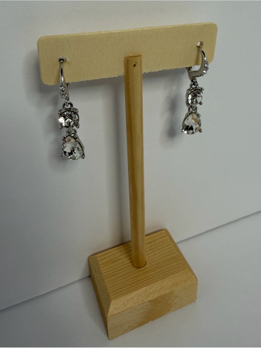 Givenchy Crystal Drop Earrings New on Cards